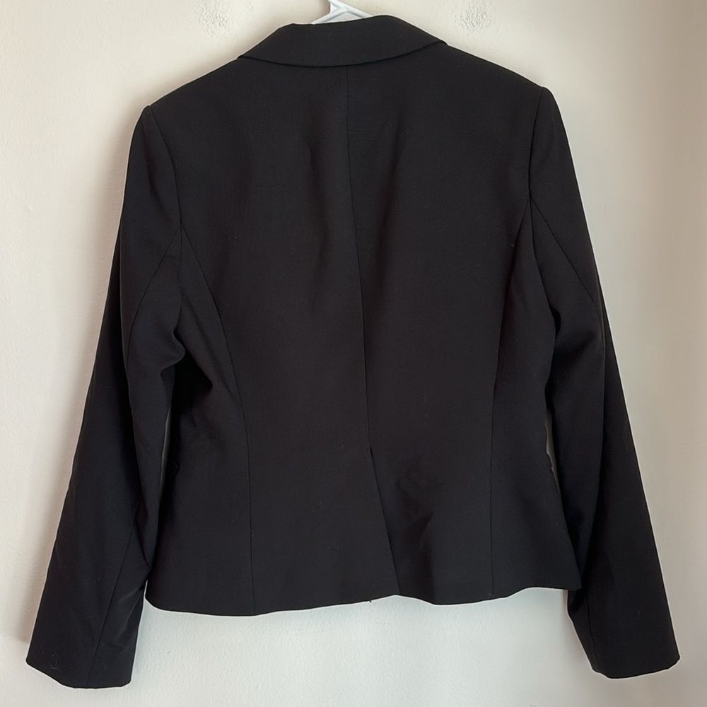 Calvin Klein Women blazer suit jacket office wear work business size 10 GUC! - Picture 10 of 11